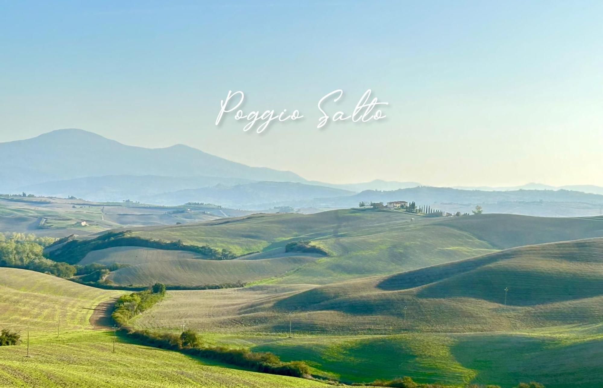 Poggiosalto In Toscana Pienza Exteriör bild