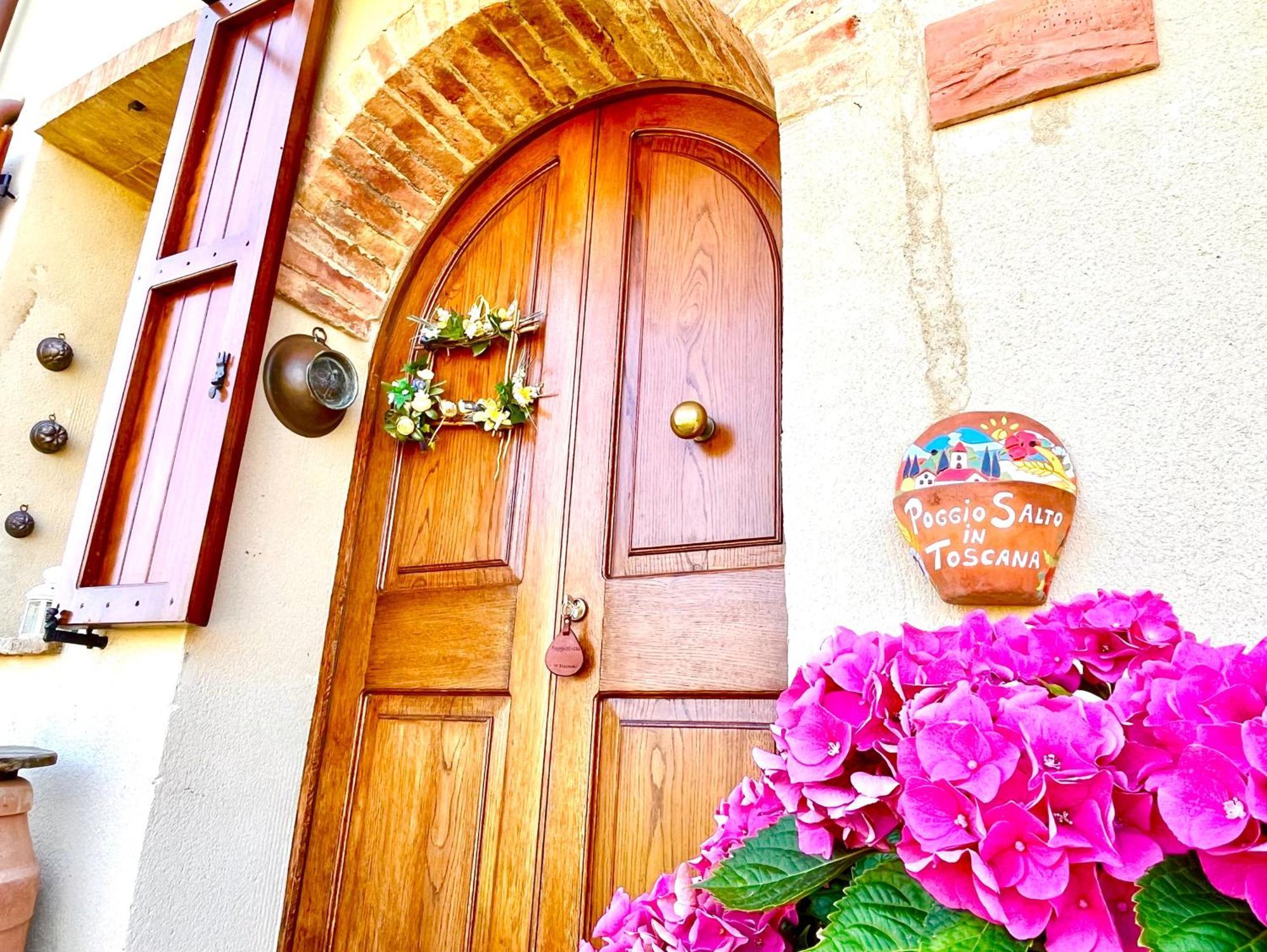 Poggiosalto In Toscana Pienza Exteriör bild