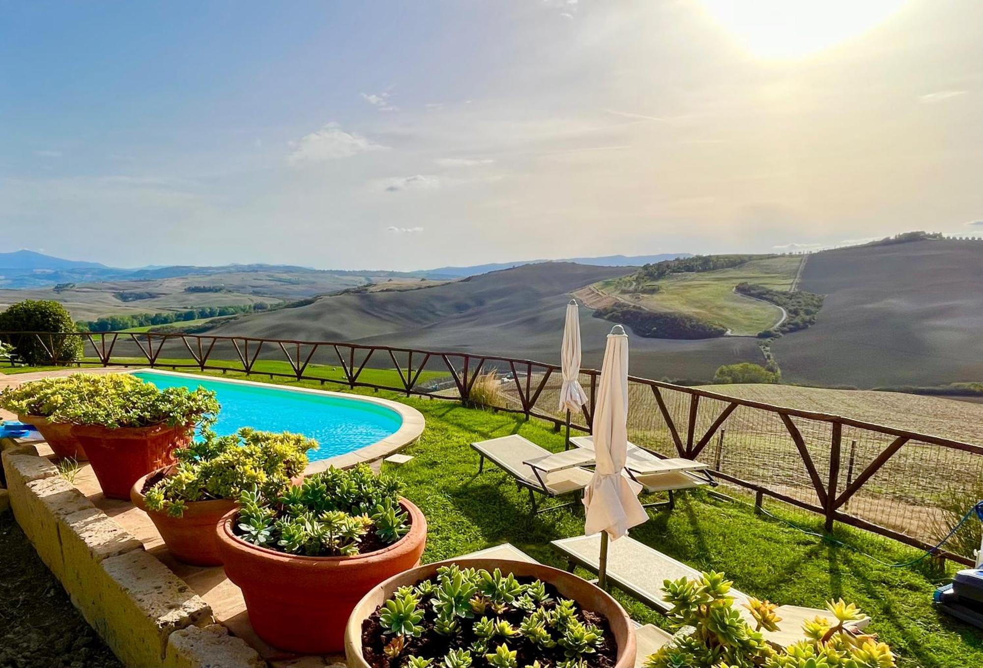 Poggiosalto In Toscana Pienza Exteriör bild